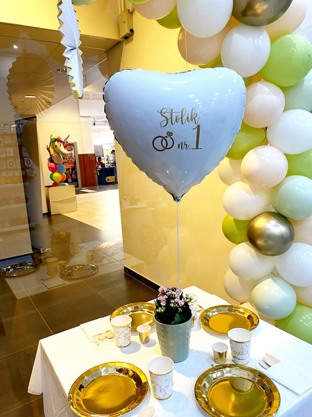 PERSONALIZACJA na balon (SAM NAPIS) do 29 cm długości