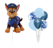 Zestaw balonów Bukiet balonowy Psi Patrol Chase 7 szt. Z HELEM