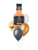 Zestaw balonów bukiet balonowy Dla niego Whisky (5 szt.) Z HELEM