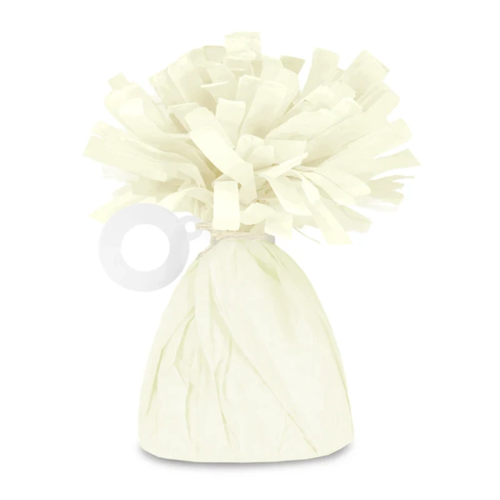 Ciężarek do balonów CUKIEREK  papierowy 140g ecru