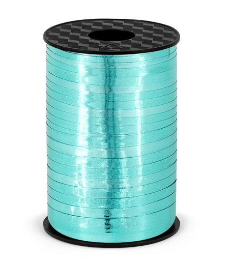 Wstążka plastikowa metalizowana do balonów 5mm 225m