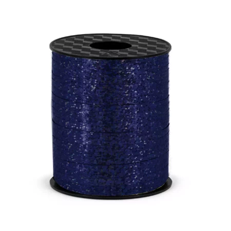 Wstążka plastikowa holograficzna 250m czarna