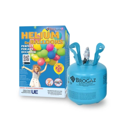 Butla z helem jednorazowa na 20 balonów HELIUM KIT 0,15m3