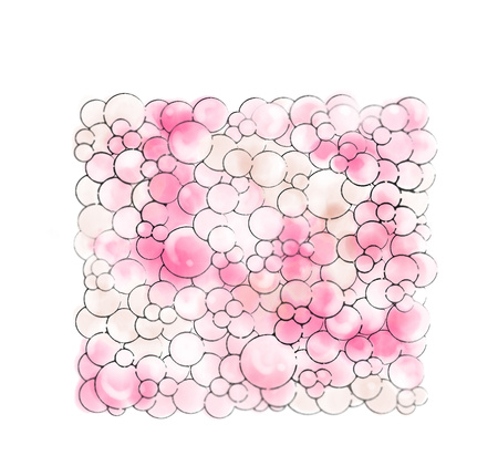 Balonowa girlanda na stelażu organiczna kwadrat pełny