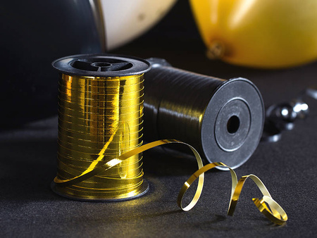 Wstążka plastikowa metaliczna