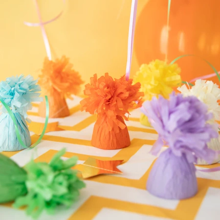 Ciężarek do balonów CUKIEREK papierowy 140g granatowy